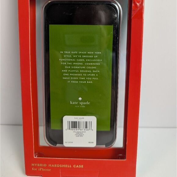 Kate Spade Black Tokyo Kimono Floral IPhone 6 Hybrid Case - Picture 2 of 2